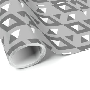 Papel De Presente Padrão Geométrico Mosaico Decorativo #8