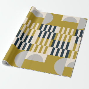 Papel De Presente Padrão geométrico sem costura abstrato moderno c