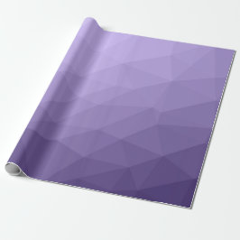 Papel De Presente Padrão geométrico Ultra violeta