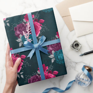 Papel De Presente Padrão Gótico