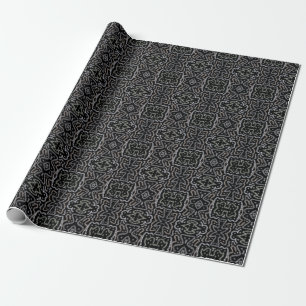 Papel De Presente Padrão Grunge de Seta Abstrata e Pastéis Suaves