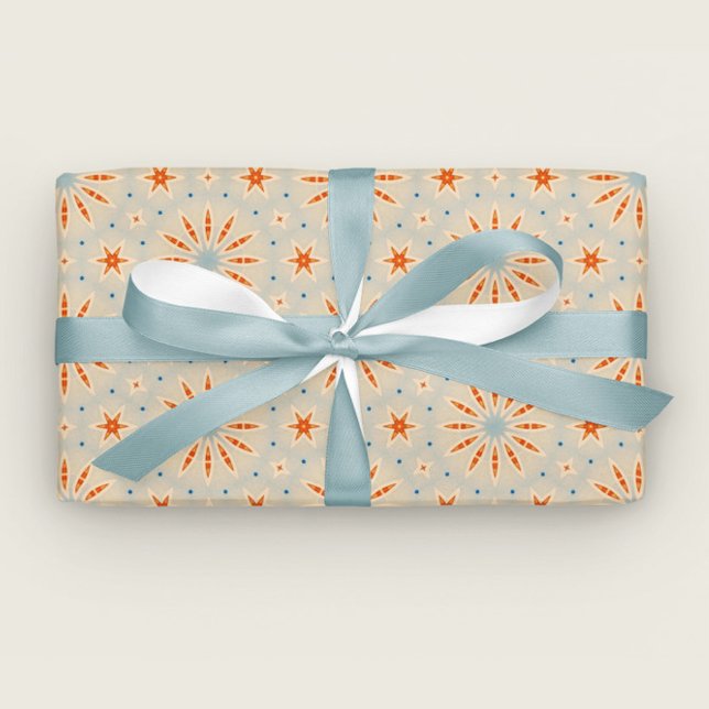 Papel De Presente Padrão inspirado no Fireworks - Papel de moldagem (Criador carregado)