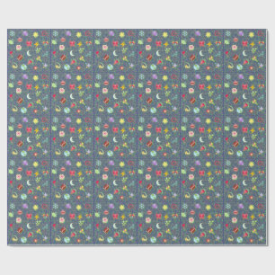 Papel De Presente padrão kawaii