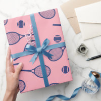 Padrão legal de raquetas retrorTênis cor-de-rosa d