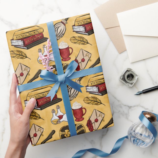 Papel De Presente Padrão Magic do Assistente (Presentear)