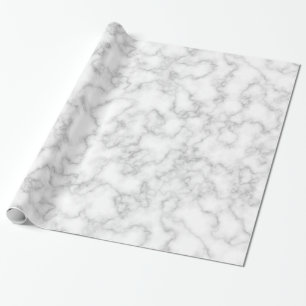 Papel De Presente Padrão Marble Cinza Pedra Branca Marmoreada Fundo