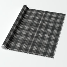 Padrão Moderno Neutro de Gingham Check Tartan