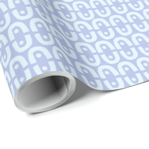 Papel De Presente Padrão Moderno Vibrante com Formas de Cores Ousada