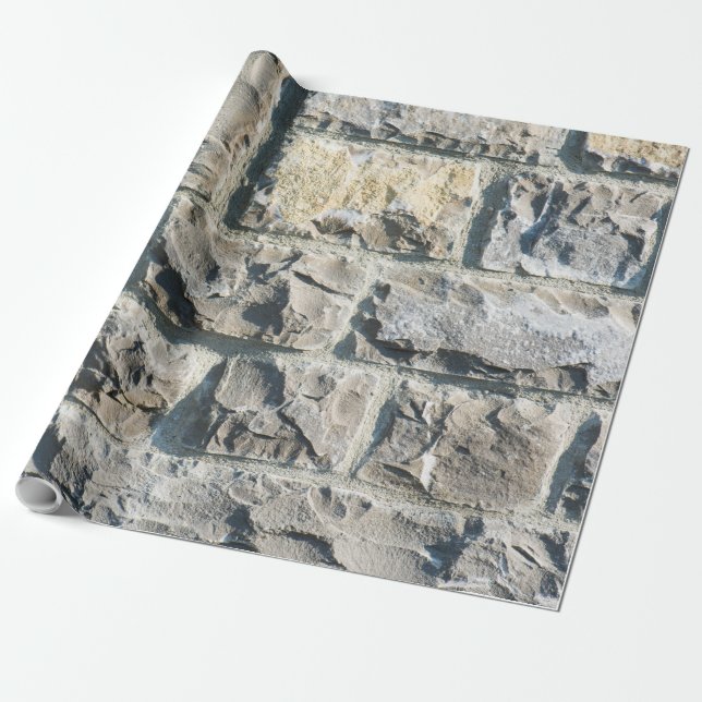 Papel De Presente padrão pedregoso (Desenrolado)
