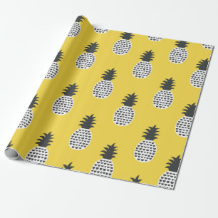 Papel De Presente Padrão perfeito de abacaxi divertido