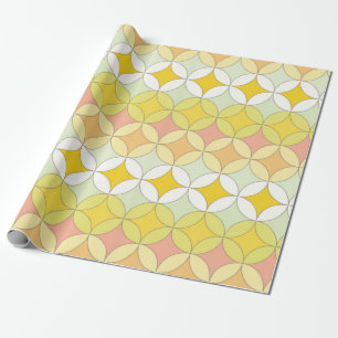 Papel De Presente Padrão retrô-perfeito. Estilo Disco. 