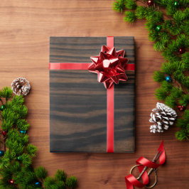 Papel De Presente Padrão Russo de Madeira