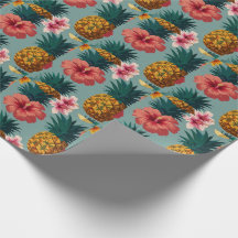 Padrão Sem Costura De Abacaxi De Aquarelas Tropica