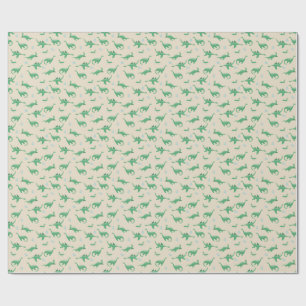 Papel De Presente Padrão sem costura de Ness Monster Cryptid Loch Ne