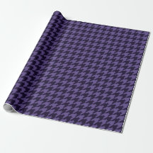 Padrão Têxtil de Houndstooth Roxo