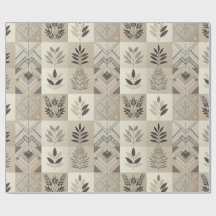 Padrão Tribal Geométrico Retroativo