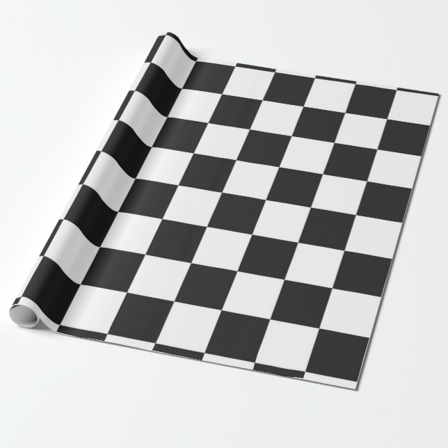 Papel De Presente Padrão verificado (Desenrolado)
