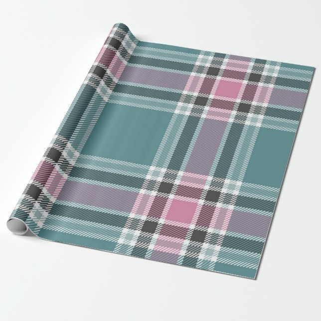 Papel De Presente Padrão verificado (Desenrolado)