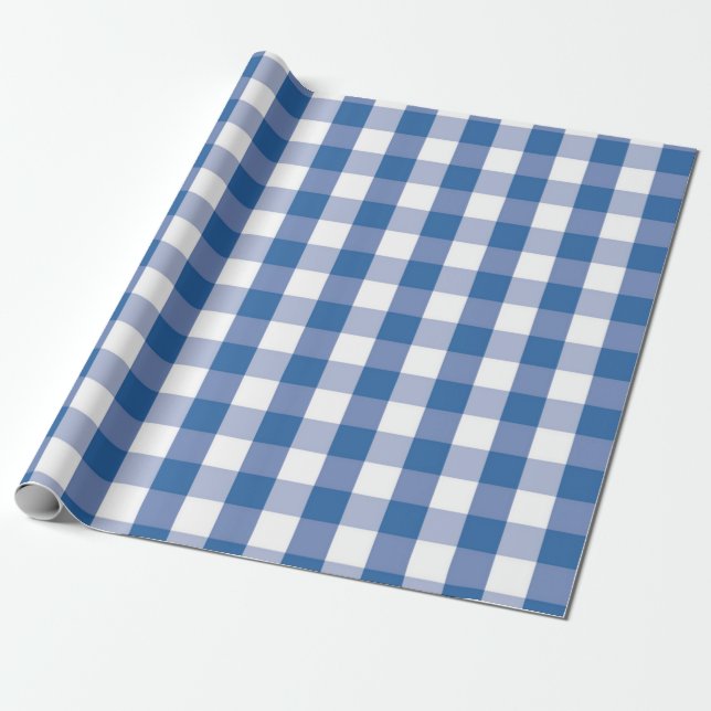 Papel De Presente Padrão verificado (Desenrolado)