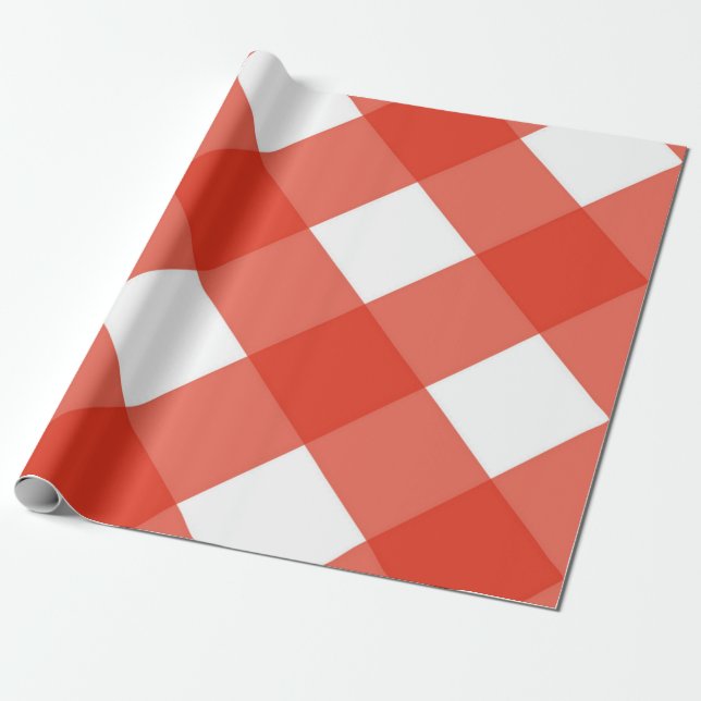 Papel De Presente Padrão verificado (Desenrolado)
