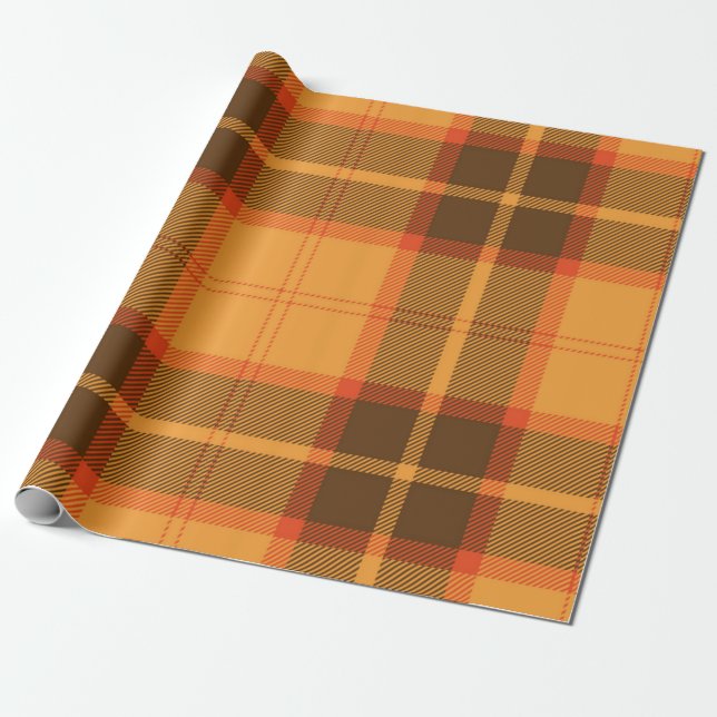 Papel De Presente Padrão verificado (Desenrolado)