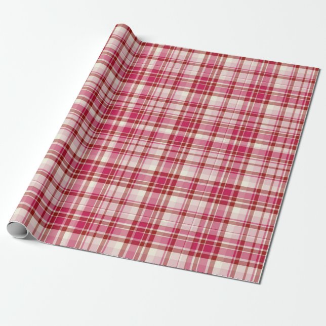 Papel De Presente Padrão verificado (Desenrolado)