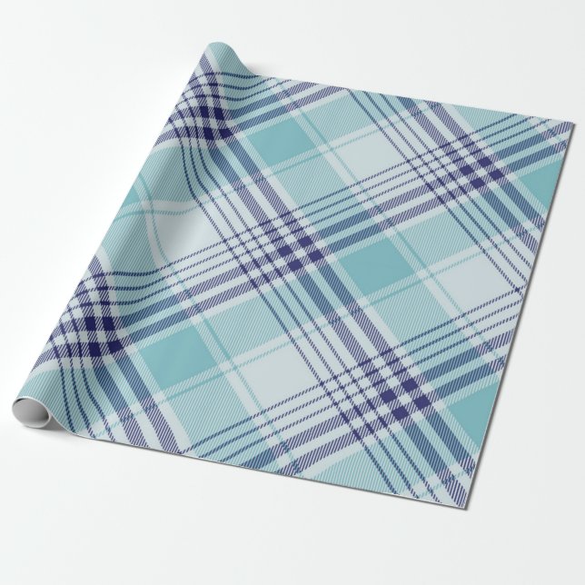 Papel De Presente Padrão verificado (Desenrolado)