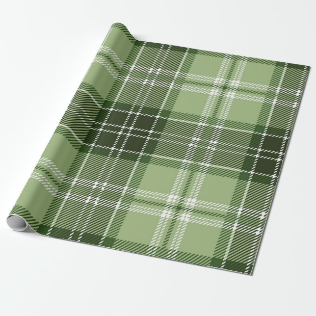 Papel De Presente Padrão verificado (Desenrolado)