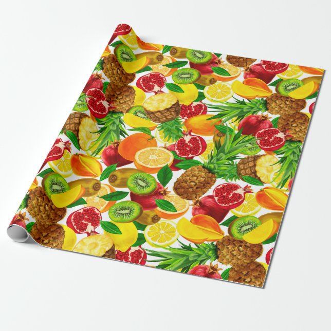 Papel De Presente Padrão verificado (Desenrolado)