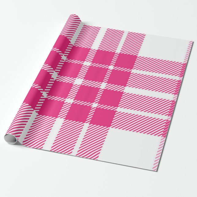 Papel De Presente Padrão verificado (Desenrolado)