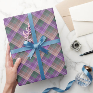 Papel De Presente Padrão xadrez com coloração zigue-zague