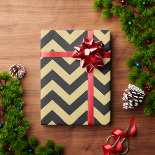 Papel De Presente Padrão ziguezague 4