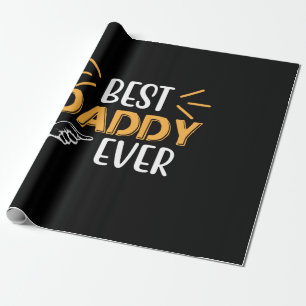 Papel De Presente Padre Gifts Melhor Pai Nunca