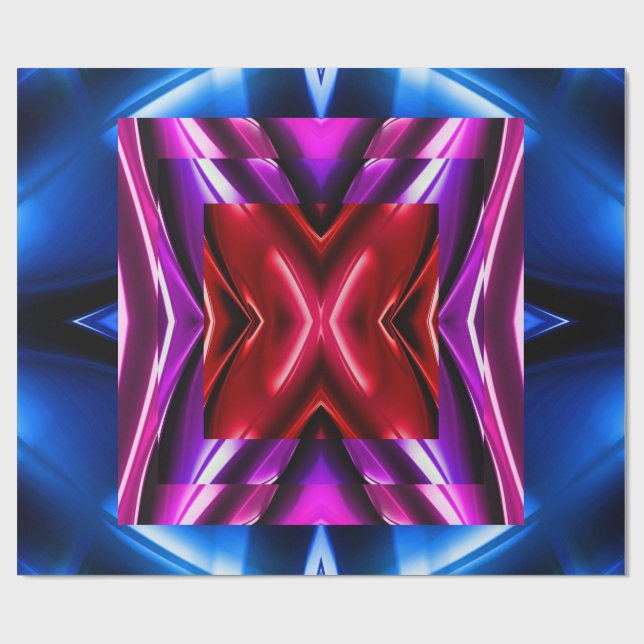 Papel De Presente Padrões abstrato 62 Opções A-D Papel de enrolament (Aberto)