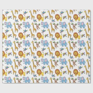 Papel De Presente padrões de animais