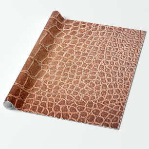 Papel De Presente Padrões de couro crocodilo abstrato,aliado