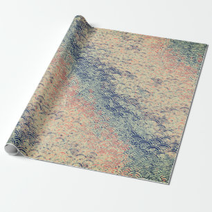 PAPEL DE PRESENTE PADRÕES DE ONDA JAPONESA