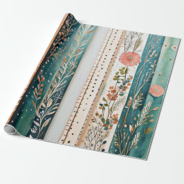 Papel De Presente padrões mistos chiques