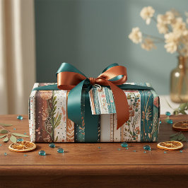 Papel De Presente Padrões mistos shabby chic