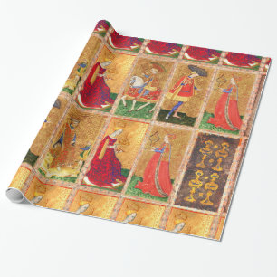 PAPEL DE PRESENTE PÁGINAS/PÁGINAS ANTIGAS, NOITE, REI E RAINHA DE XI