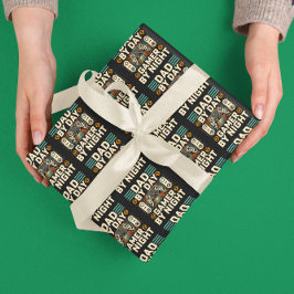 Papel De Presente Pai de dia de os pais por dia Gamer à noite