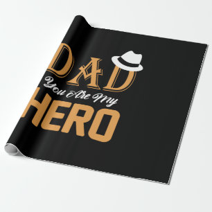 Papel De Presente Pai Presente Pai Que Você É Meu Herói