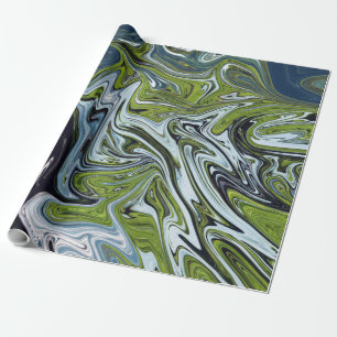 Papel De Presente Paisagem Abstrato Melhores obras de arte