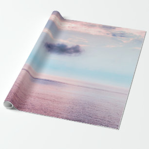 Papel De Presente Paisagem Colorida