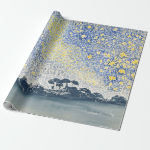 Papel De Presente Paisagem da Cruz Henri-Edmond com Pintura de Estre