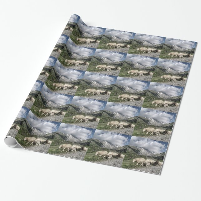 Papel De Presente paisagem de pirenéus (Desenrolado)