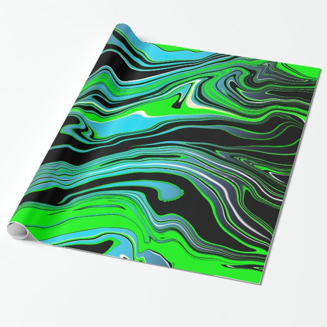 Papel De Presente Paisagismo (Desenrolado)