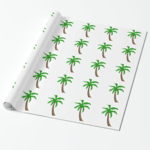 PAPEL DE PRESENTE PALM TREE