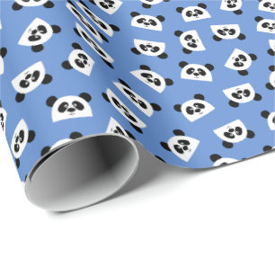 Papel De Presente Panda
