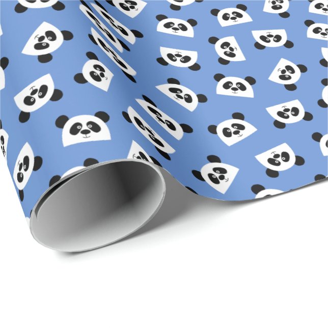 Papel De Presente Panda (Ponta do rolo)